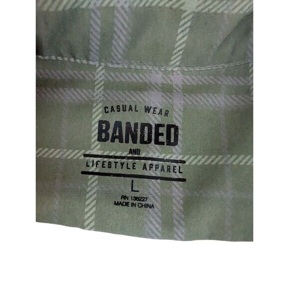 BANDED Hustle Performance Forrest Plaid Mens Large - Picture 4 of 7